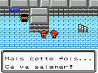 une photo d'Ã©cran de Pokemon Or sur Nintendo Game Boy Color